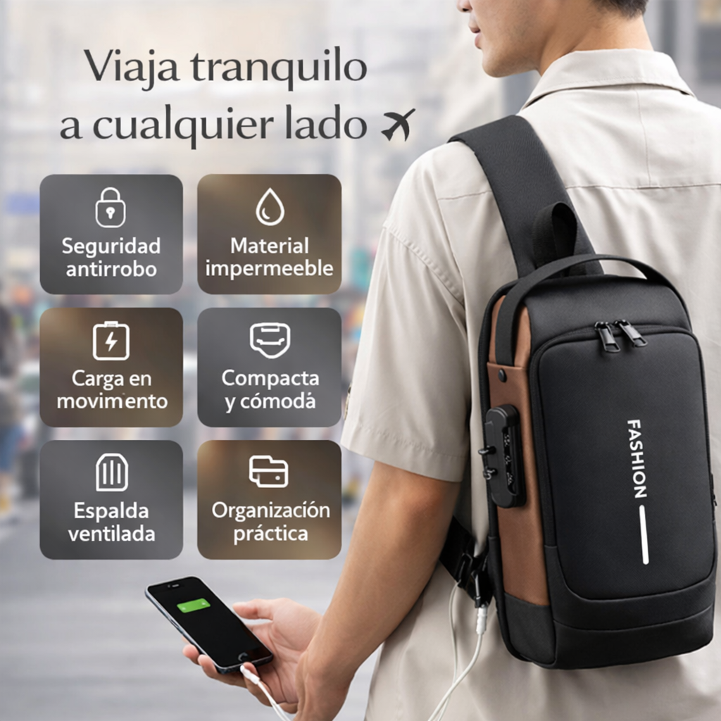 Bandolera Anti-Robos