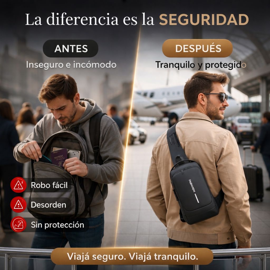 Bandolera Anti-Robos